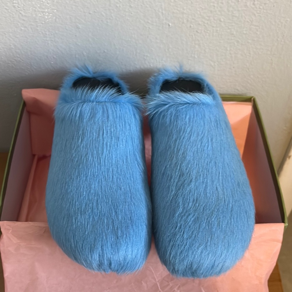 Marni Designer Calf Slippers